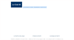Desktop Screenshot of club55.fr